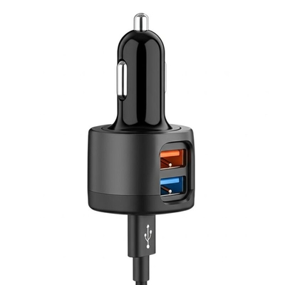 ซื้อ ที่ชาร์จในรถยนต์ USB คู่ 2.4A 3.0A สำหรับสมาร์ทโฟน แท็บเล็ต online manufacture