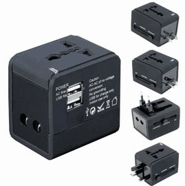 ราคาดี 5V 1A / 5V 2.1A อะแดปเตอร์อเนกประสงค์สำหรับเดินทางแบบพกพา Black AC Wall Mount ออนไลน์