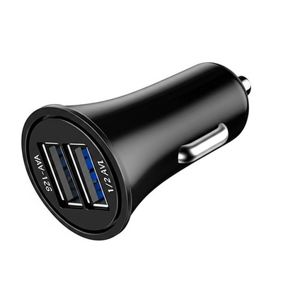 ราคาดี ABS Dual USB Car Charger 12V-24V เข้าด้วย 2.4A 3.0A ออก ออนไลน์